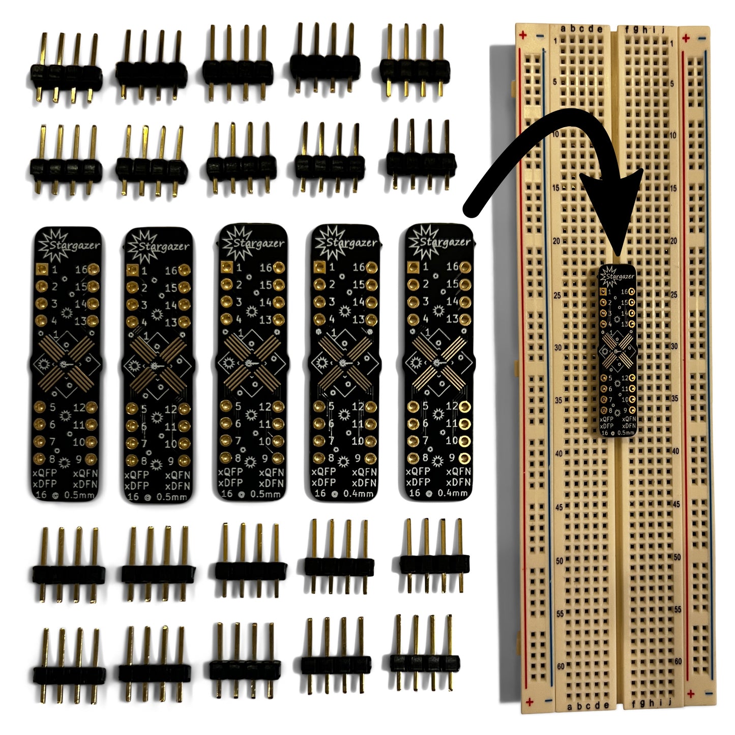 16 Pin QFN [5x]