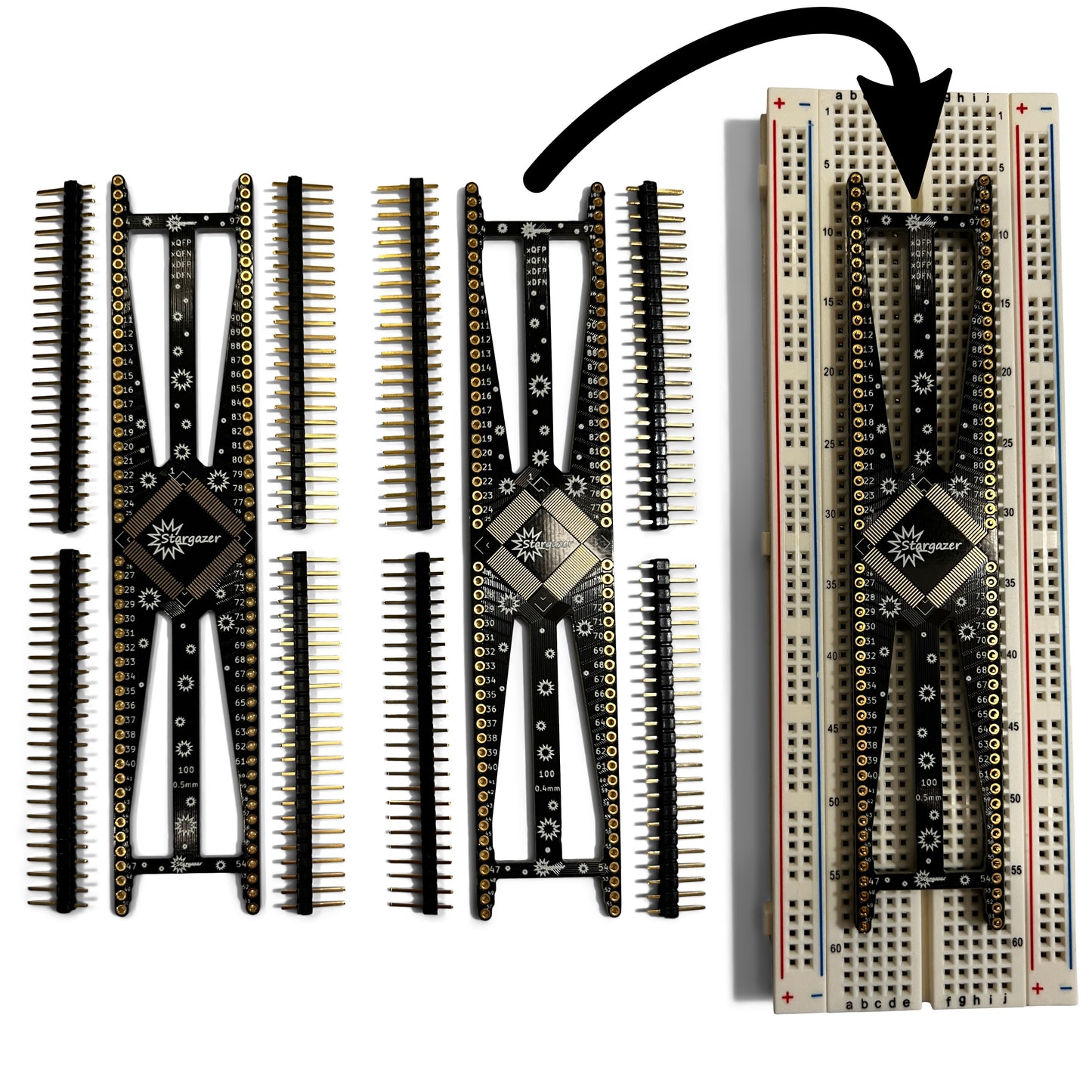 100 Pin QFN [2x]